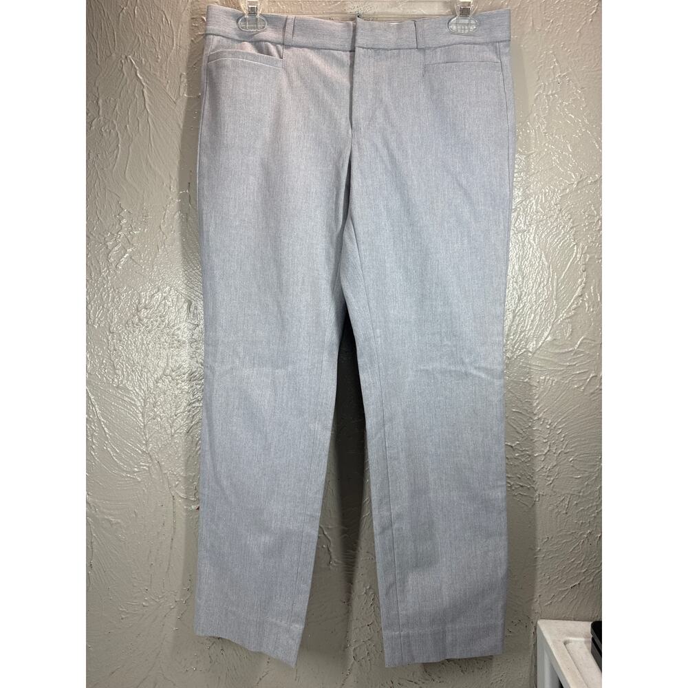Banana Republic Womens Pants Gray Sloan Ankle Stretch Cotton Trouser Sz 10 NWT